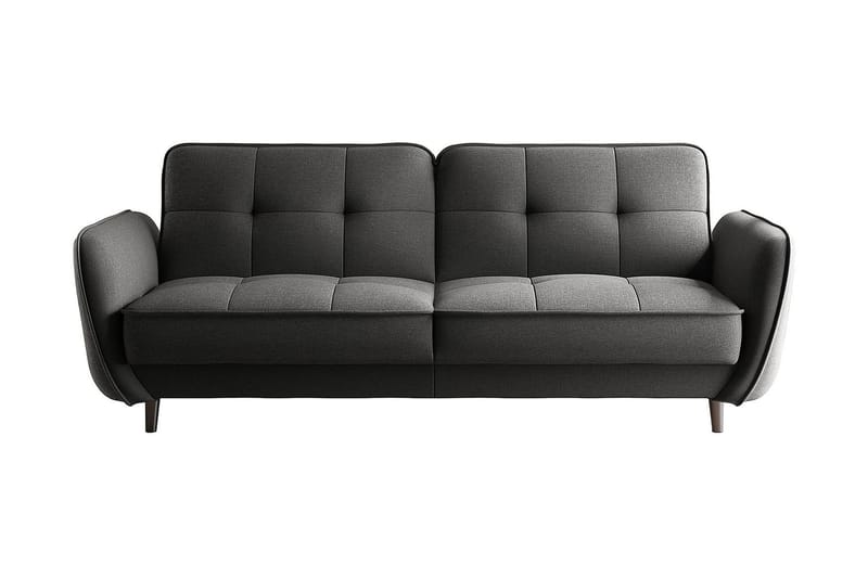 Katsuya Sovesofa 3-Pers. - Mørkegrå - Sovesofaer - 3 personers sovesofa