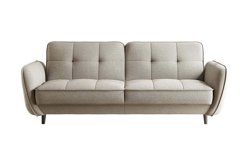 Katsuya Sovesofa 3-Pers. - Beige/Hvid - Sovesofaer - 3 personers sovesofa