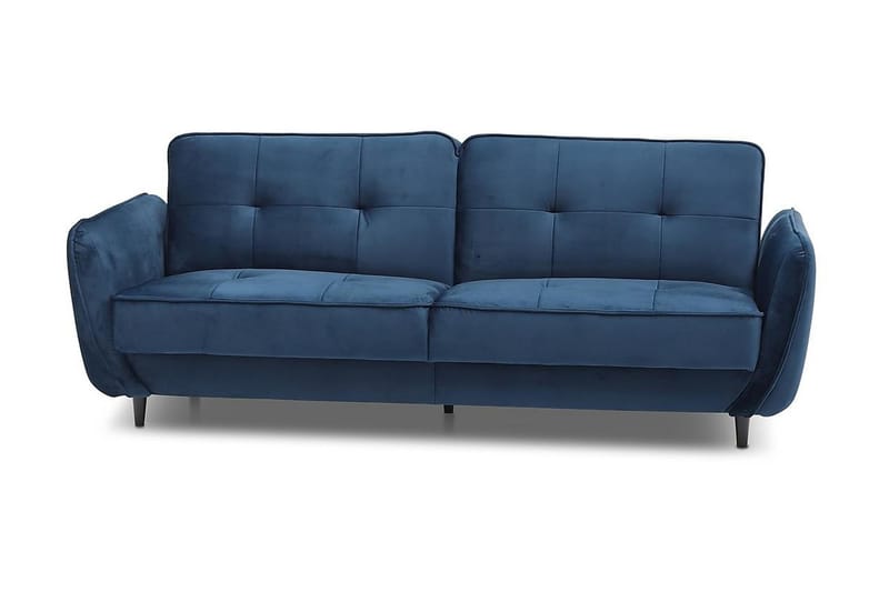 Katsuya Sovesofa 3-Pers. - Mørkeblå - Sovesofaer - 3 personers sovesofa