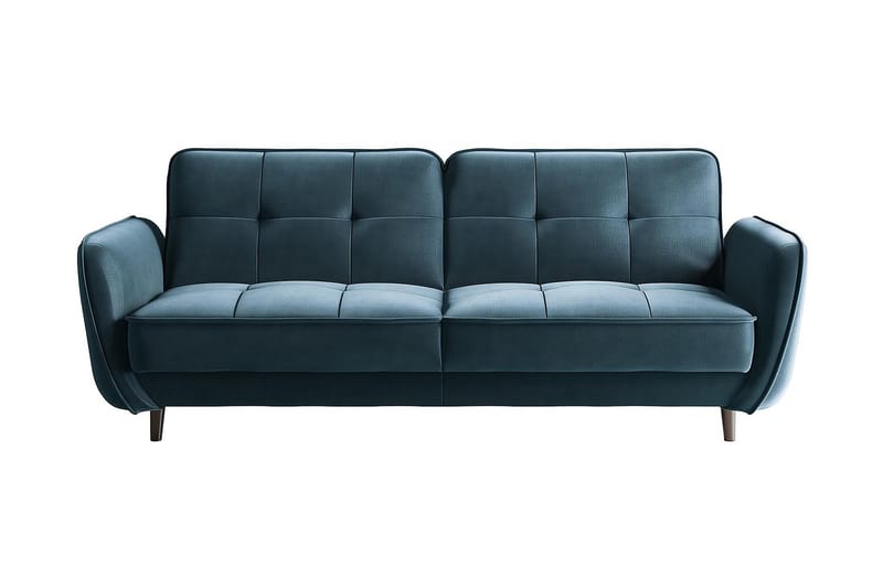 Katsuya Sovesofa 3-Pers. - Mørkeblå - Sovesofaer - 3 personers sovesofa