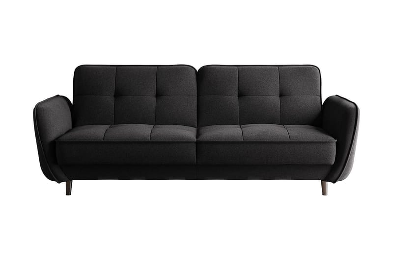 Katsuya Sovesofa 3-Pers. - Sort - Møbler - Sofaer - Sovesofaer