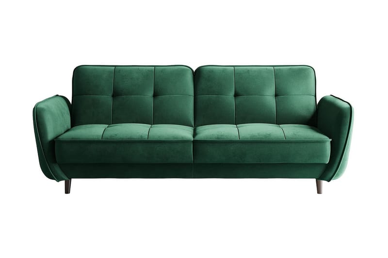 Katsuya Sovesofa 3-Pers. - Mørkegrøn - Møbler - Sofaer - Sovesofaer