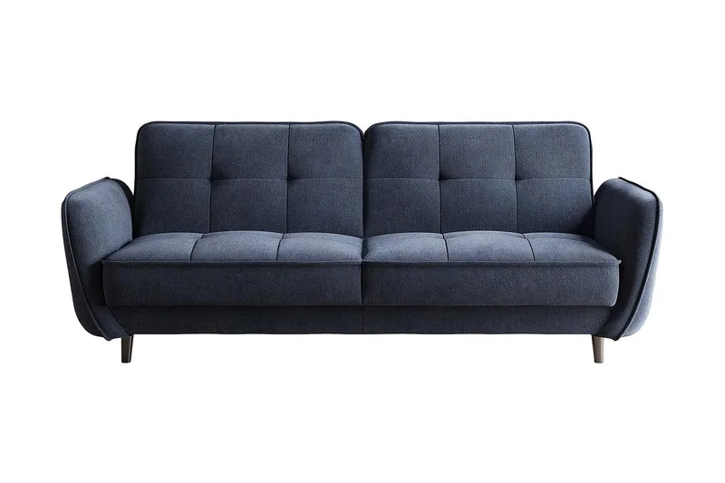 Katsuya Sovesofa 3-Pers. - Mørkeblå - Møbler - Sofaer - Sovesofaer