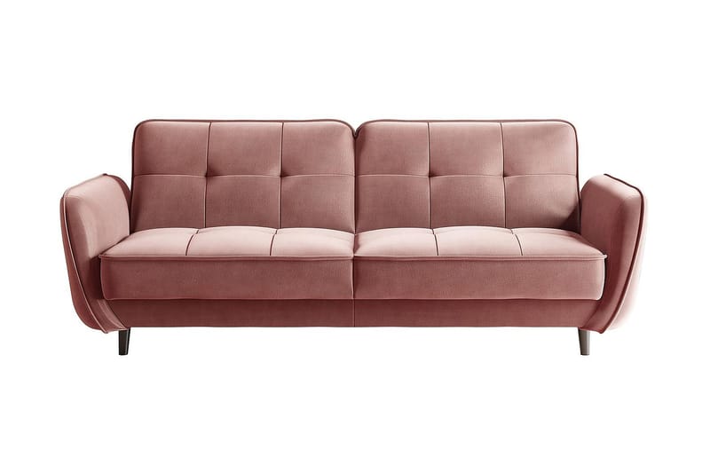 Katsuya Sovesofa 3-Pers. - Lyserød - Møbler - Sofaer - Sovesofaer