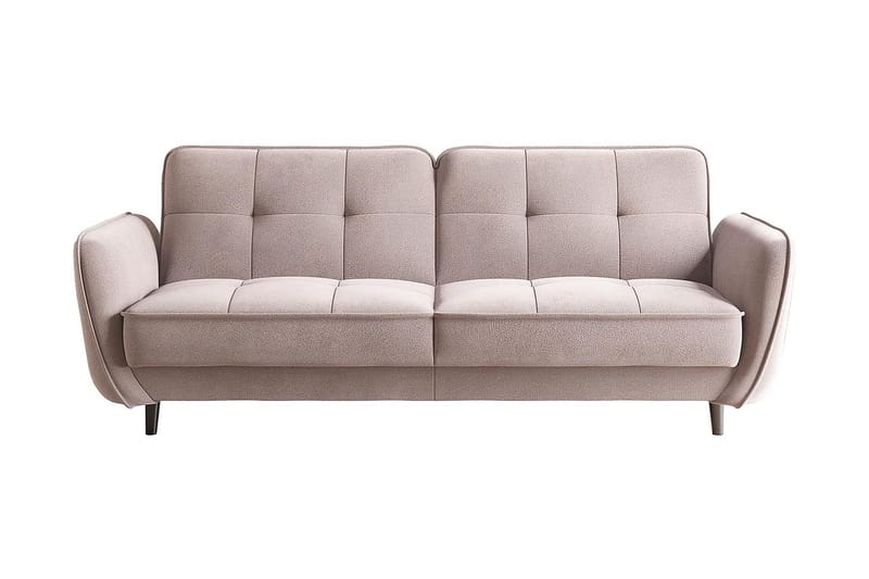 Katsuya Sovesofa 3-Pers. - Lys lyserød - Møbler - Sofaer - Sovesofaer