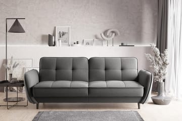 Katsuya Sovesofa 3-Pers. - Grå - Møbler - Sofaer - Sovesofaer
