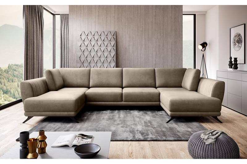 Katun Sovesofa Dobbelt chaiselong - Beige - Sovesofaer