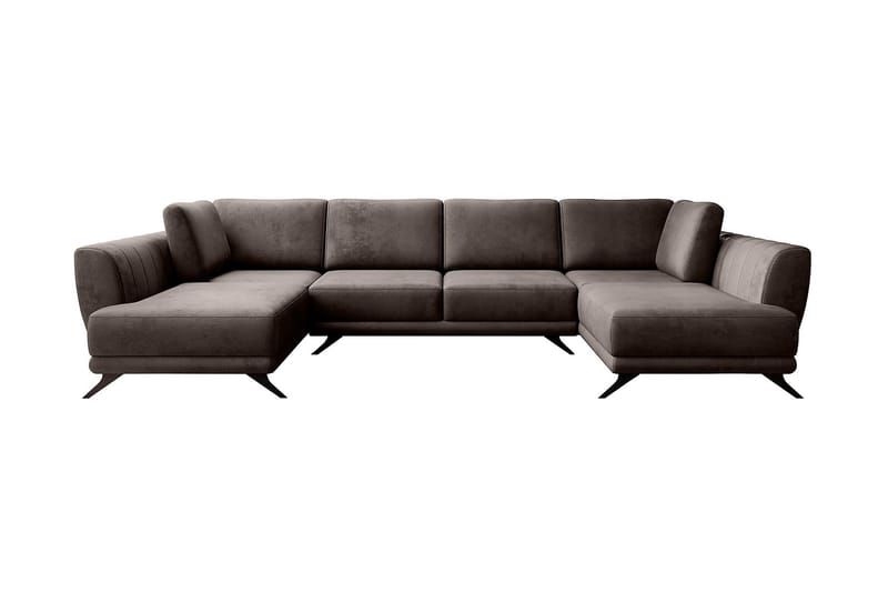 Katun Sovesofa Dobbelt chaiselong - Brun - Møbler - Sofaer - Sovesofaer