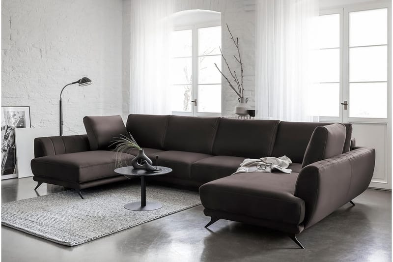 Katun Sovesofa Dobbelt chaiselong - Brun - Møbler - Sofaer - Sovesofaer