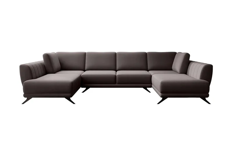 Katun Sovesofa Dobbelt chaiselong, Brun