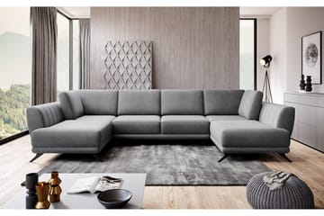 Katun Sovesofa Dobbelt chaiselong - Grå - Møbler - Sofaer - Sovesofaer