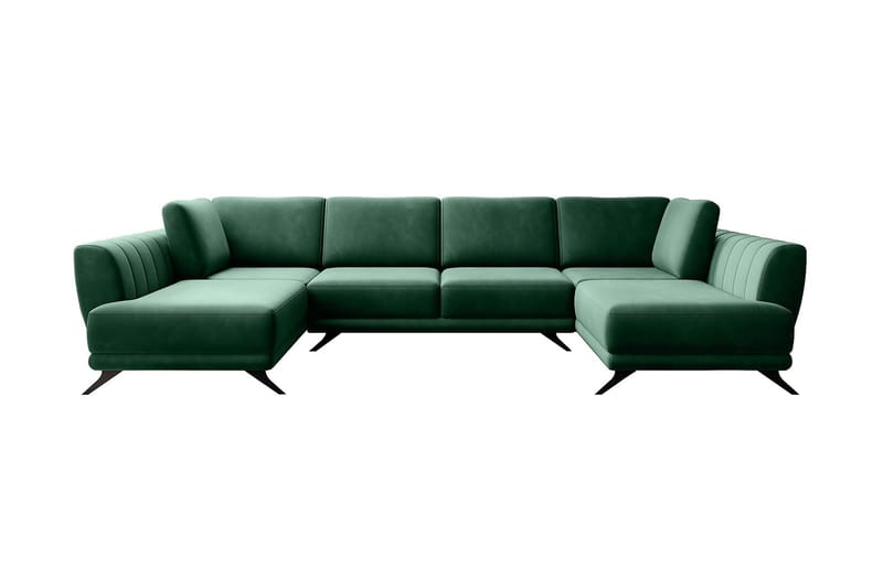 Katun Sovesofa Dobbelt chaiselong - Grøn - Møbler - Sofaer - Sovesofaer