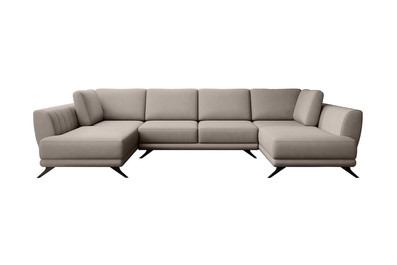 Katun Sovesofa Dobbelt chaiselong - Lysebeige - Møbler - Sofaer - Sovesofaer
