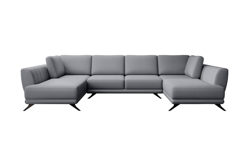 Katun Sovesofa Dobbelt chaiselong - Lysegrå - Møbler - Sofaer - Sovesofaer