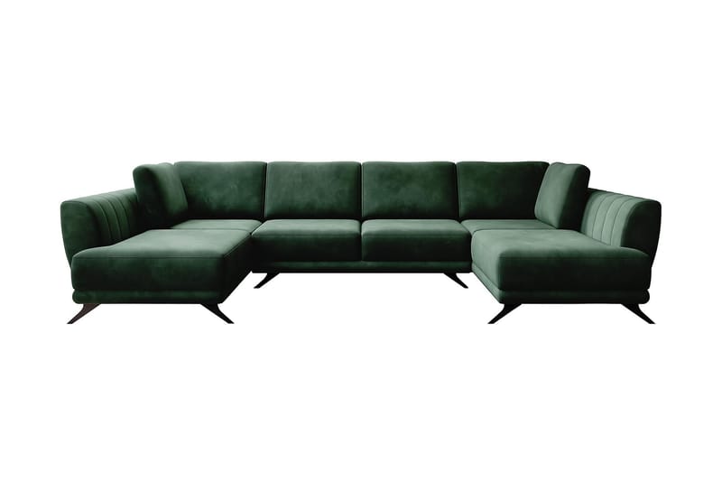 Katun Sovesofa Dobbelt chaiselong - Mørkegrøn - Møbler - Sofaer - Sovesofaer