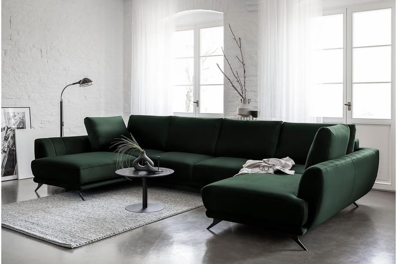 Katun Sovesofa Dobbelt chaiselong - Mørkegrøn - Møbler - Sofaer - Sovesofaer