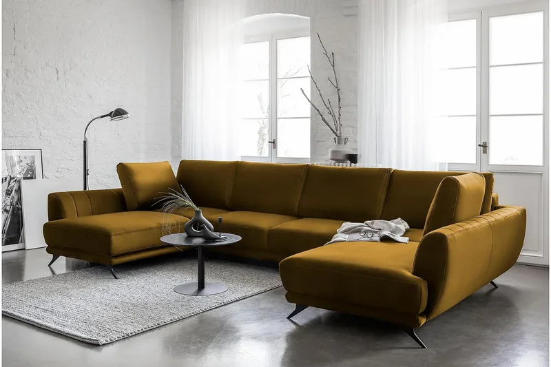 Katun Sovesofa Dobbelt chaiselong, Orange