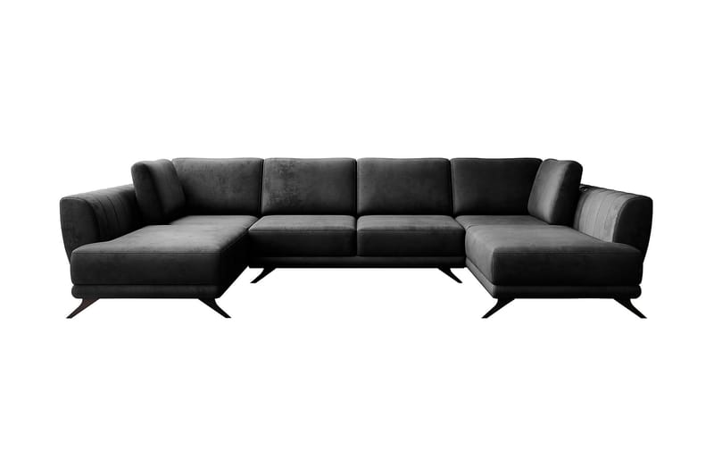 Katun Sovesofa Dobbelt chaiselong - Sort - Møbler - Sofaer - Sovesofaer