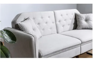 Keena sovesofa med 3 pers - Beige - Møbler - Sofaer - Sovesofaer