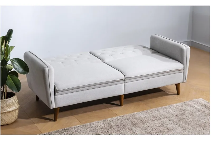 Keena sovesofa med 3 pers - Beige - Møbler - Sofaer - Sovesofaer