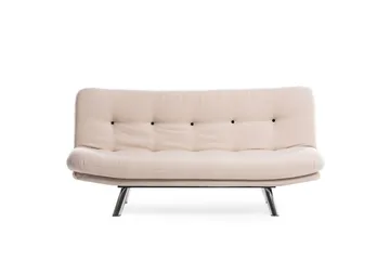 Kingaroy Sovesofa 100x175 cm i Hør - Cremebeige - Møbler - Sofaer - Sovesofaer