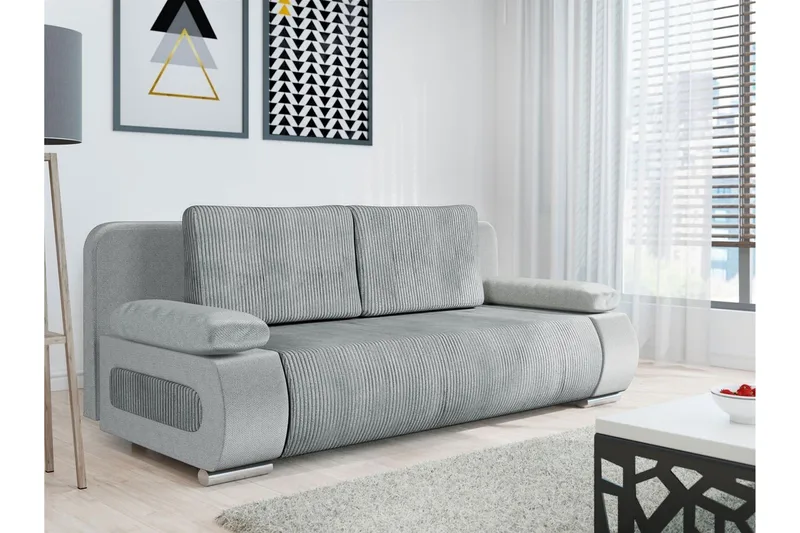 Kintore 2-sits Bäddsoffa Grey - Møbler - Sofaer - Sovesofaer