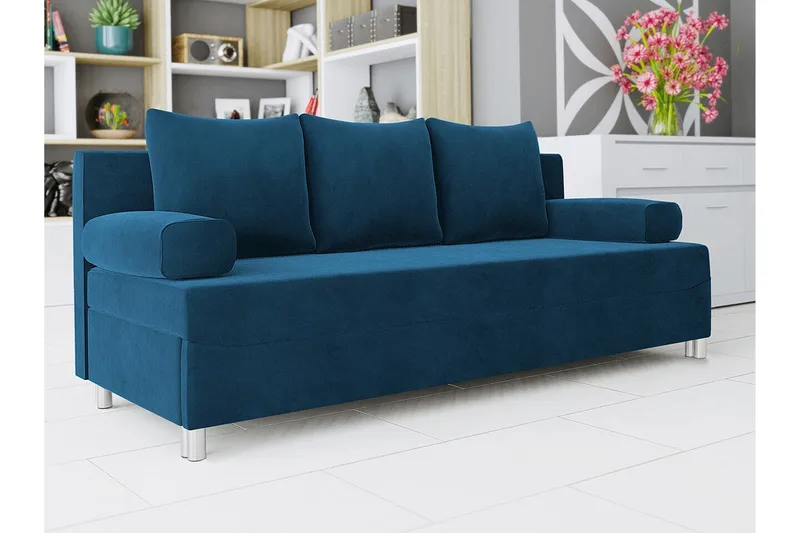 Kintore 2-sits Bäddsoffa NO_BRAND Dark blue - Møbler - Sofaer - Sovesofaer