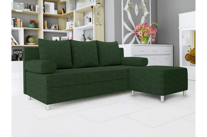 Kintore 2-sits Bäddsoffa NO_BRAND Dark green - Møbler - Sofaer - Sovesofaer
