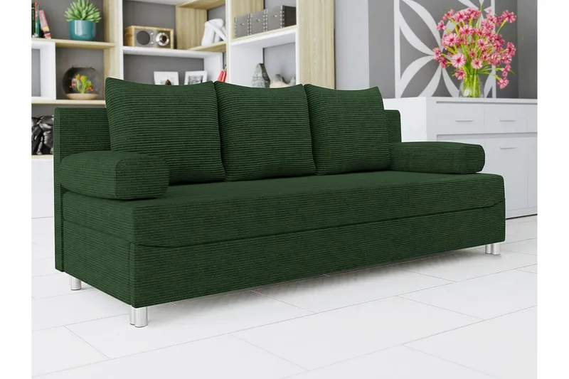 Kintore 2-sits Bäddsoffa NO_BRAND Dark green - Møbler - Sofaer - Sovesofaer