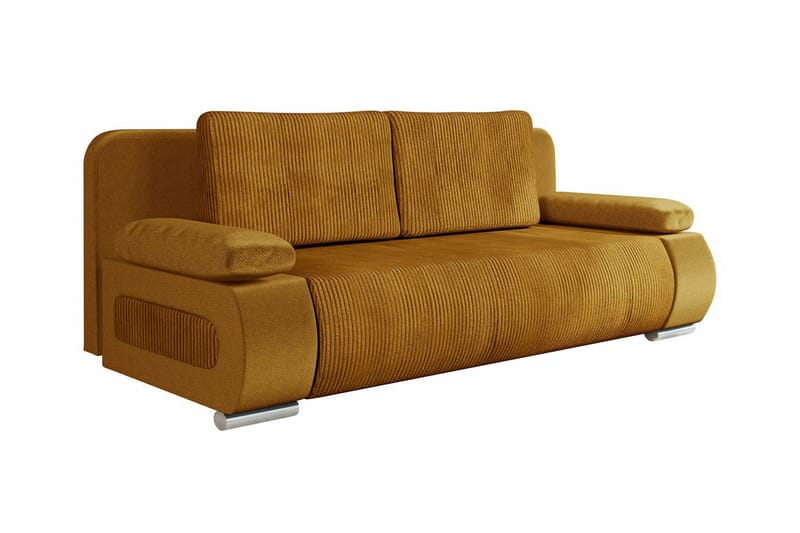 Kintore 2-pers. Sovesofa - Gul - Sovesofaer - 2 personers sovesofa