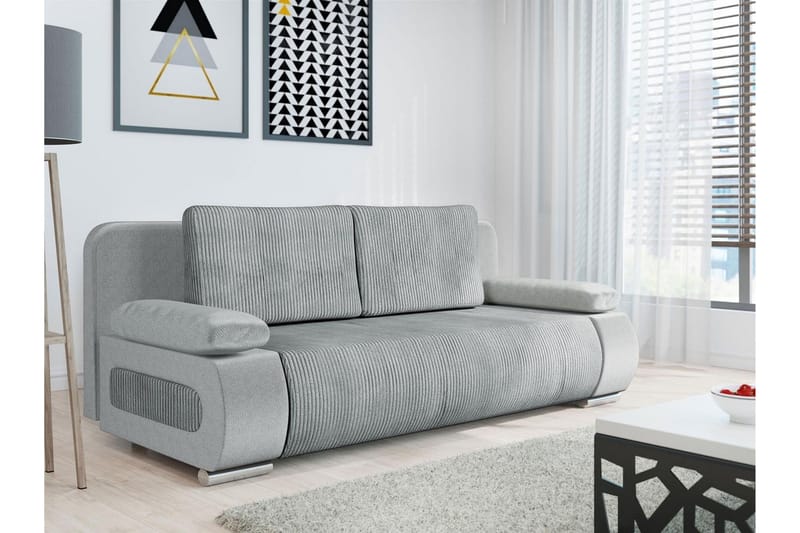 Kintore 2-pers. Sovesofa - Grå - Møbler - Sofaer - Sovesofaer