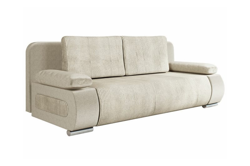 Kintore 2-pers. Sovesofa - Beige - Møbler - Sofaer - Sovesofaer