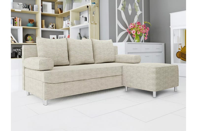 Kintore 2-pers. Sovesofa - Beige - Møbler - Sofaer - Sovesofaer