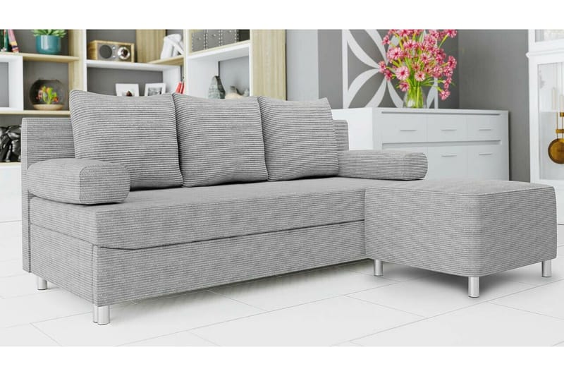 Kintore 2-pers. Sovesofa - Lysegrå - Møbler - Sofaer - Sovesofaer