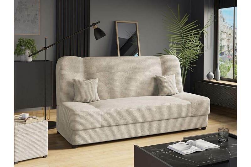 Kintore 2-pers. Sovesofa - Beige - Møbler - Sofaer - Sovesofaer