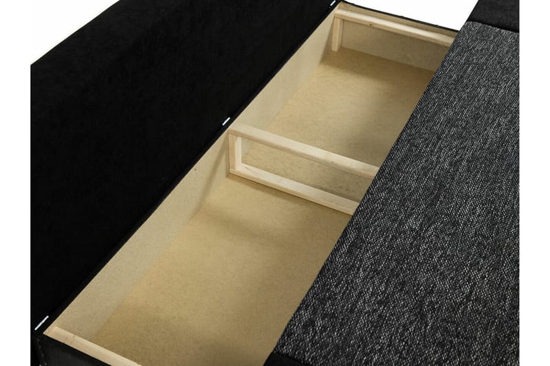 Kintore 2-pers. Sovesofa - Grå/Sort - Møbler - Sofaer - Sovesofaer