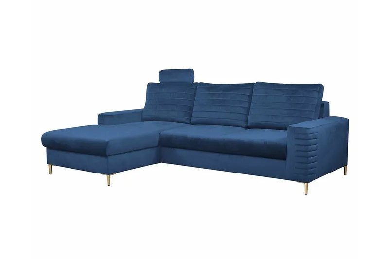 Kintore 3-sits Hörnbäddsoffa Dark blue, undefined