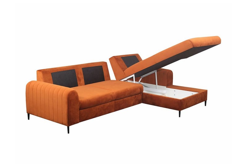 Kintore 3-sits Hörnbäddsoffa Dark blue - Møbler - Sofaer - Sovesofaer