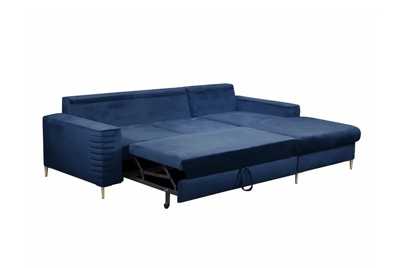 Kintore 3-sits Hörnbäddsoffa Dark green - Møbler - Sofaer - Sovesofaer