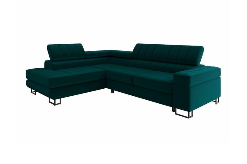 Kintore 3-sits Hörnbäddsoffa Dark green, undefined