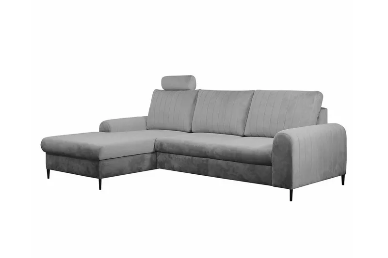 Kintore 3-sits Hörnbäddsoffa Light grey/Dark grey, undefined