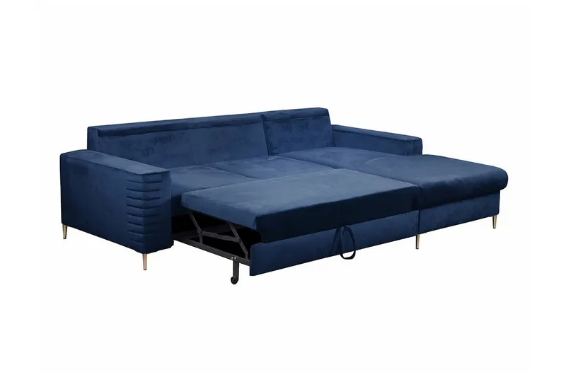 Kintore 3-sits Hörnbäddsoffa Light grey/Dark grey - Møbler - Sofaer - Sovesofaer