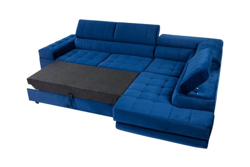 Kintore 3-sits Hörnbäddsoffa Ljusgrå - Møbler - Sofaer - Sovesofaer