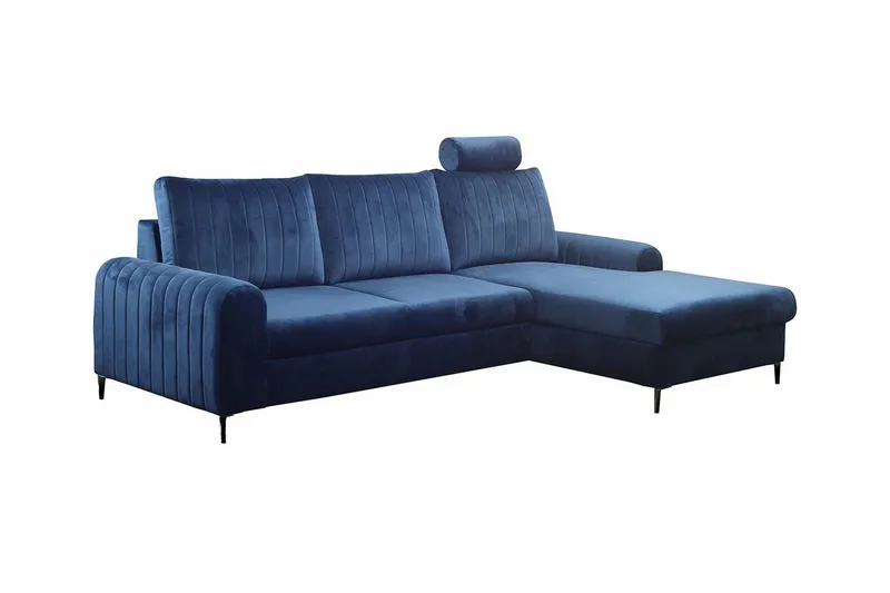 Kintore 3-sits Hörnbäddsoffa NO_BRAND Dark blue, undefined