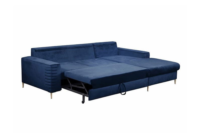 Kintore 3-sits Hörnbäddsoffa NO_BRAND Dark green - Møbler - Sofaer - Sovesofaer