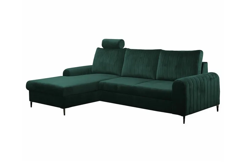 Kintore 3-sits Hörnbäddsoffa NO_BRAND Dark green, undefined