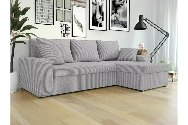 Kintore 3-personers hjørnesovesofa - Møbler - Sofaer - Sovesofaer