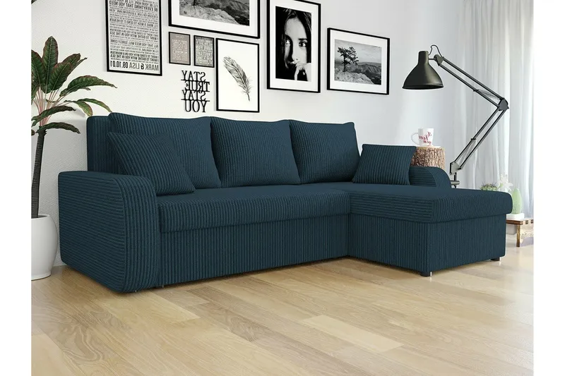 Kintore 3-personers hjørnesovesofa - Møbler - Sofaer - Sovesofaer
