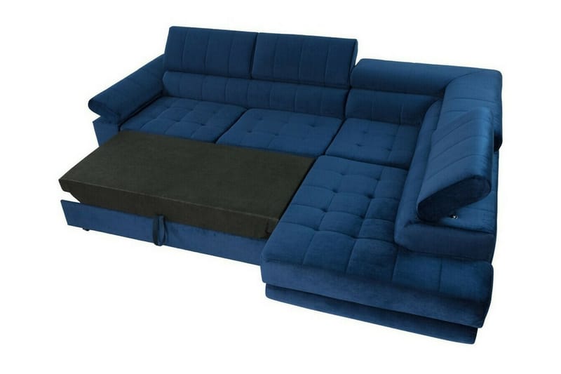 Kintore 3-pers. Hjørnesovesofa - Gul - Møbler - Sofaer - Sovesofaer