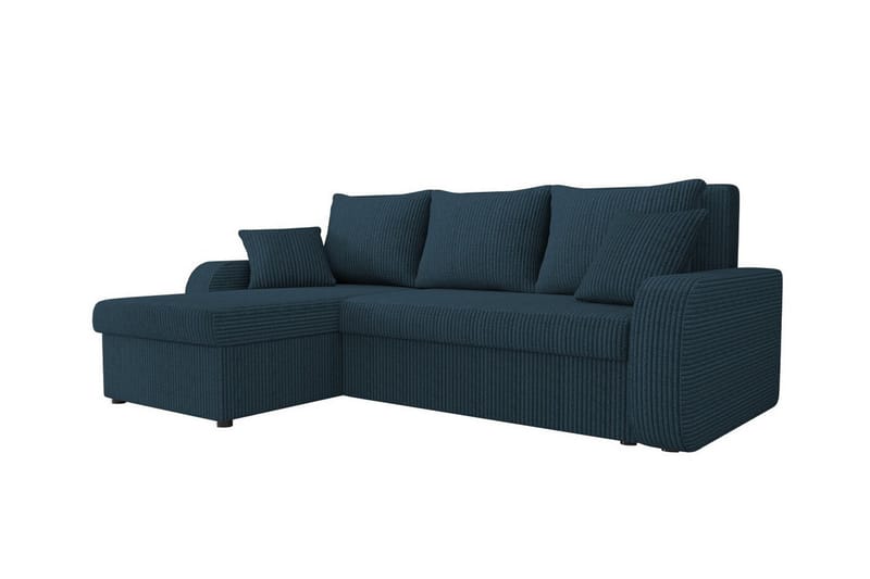 Kintore 3-pers. Hjørnesovesofa - Mørkeblå - Møbler - Sofaer - Sovesofaer